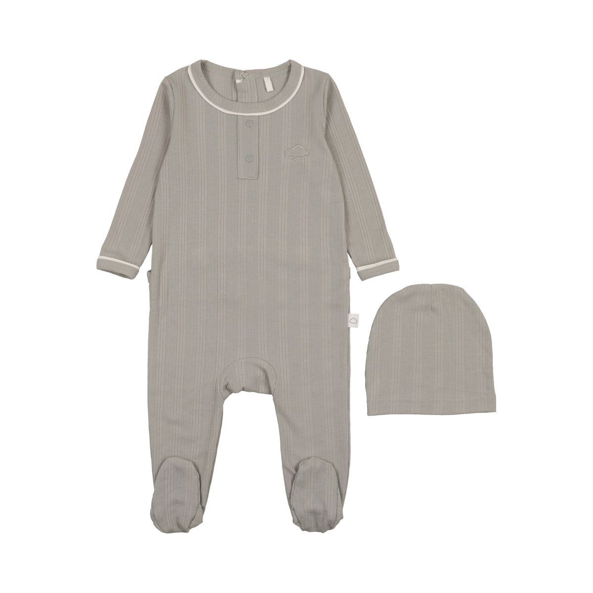 Pouf RIbbed Grandpa Footie
