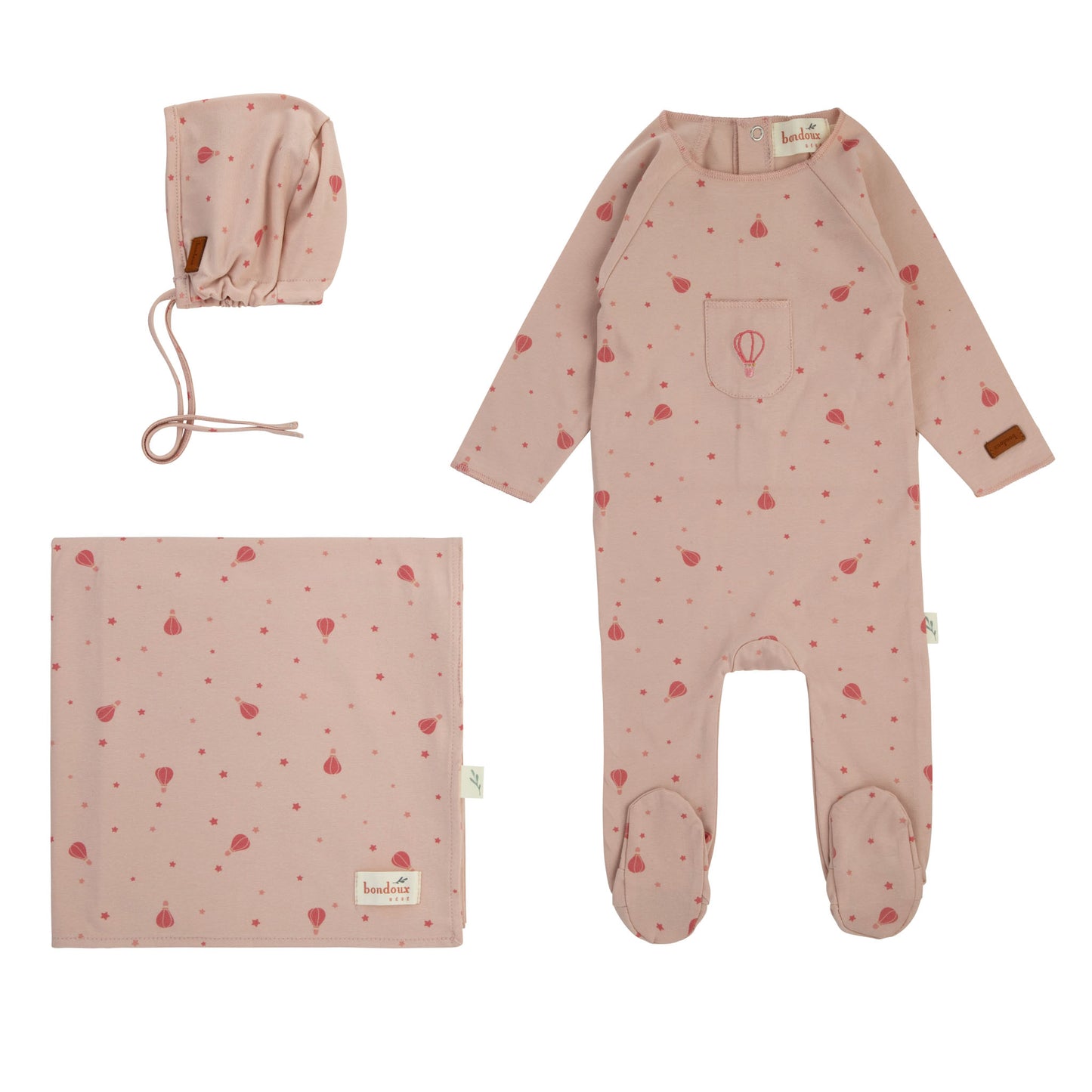 Bondoux Air Balloon 3pc Set (girl)