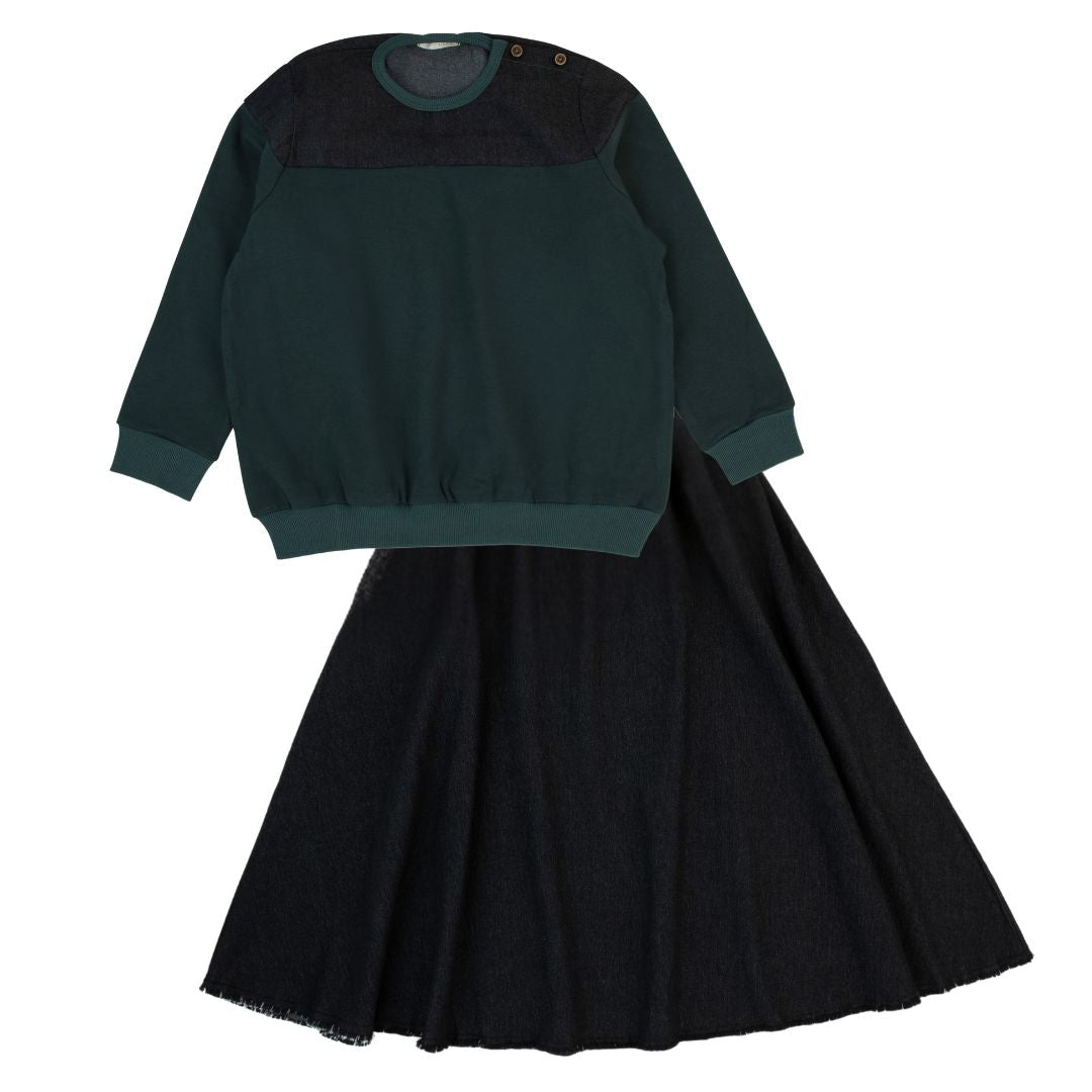 Bondoux Leather Patch Preteen Set