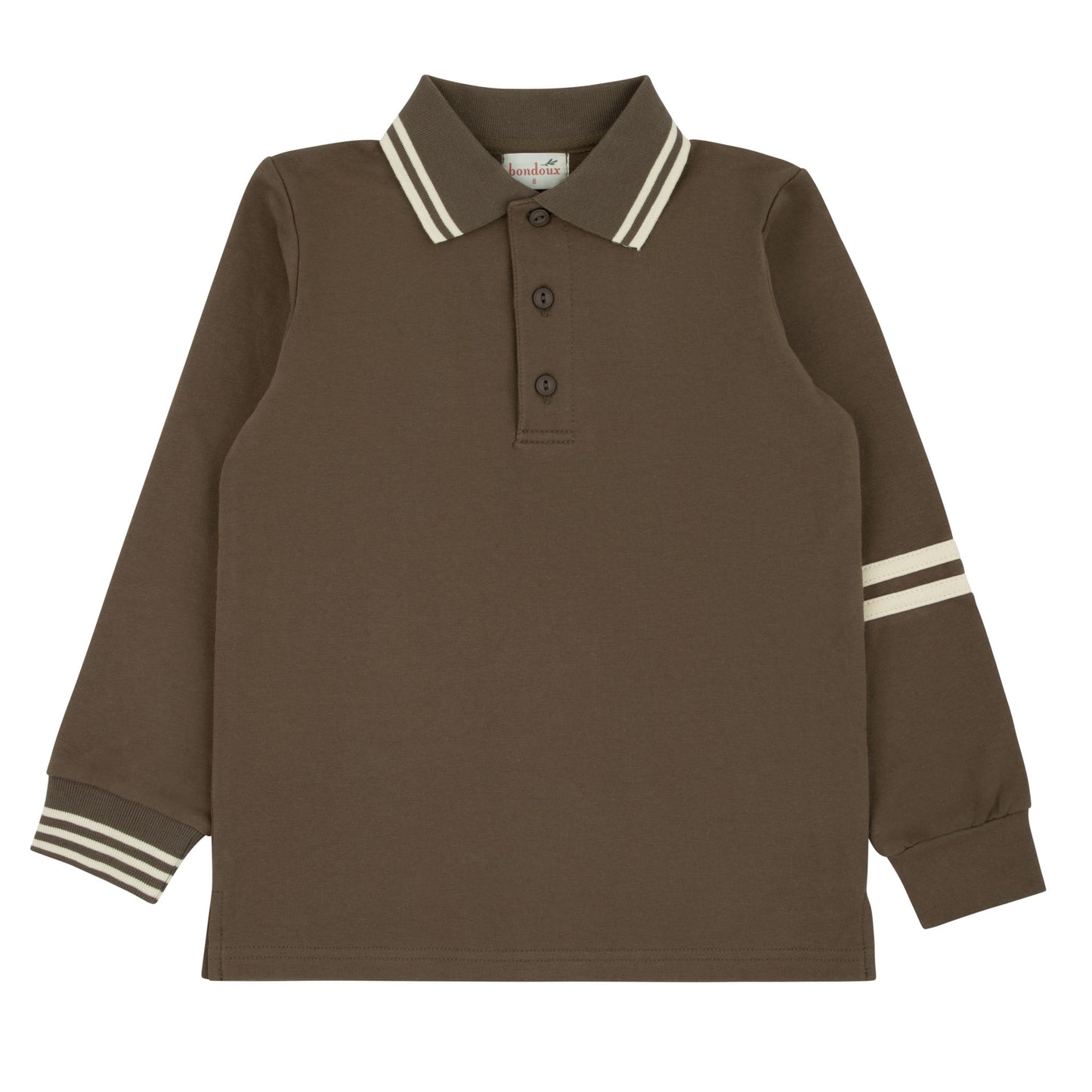 Bondoux Varsity Khaki Green Polo