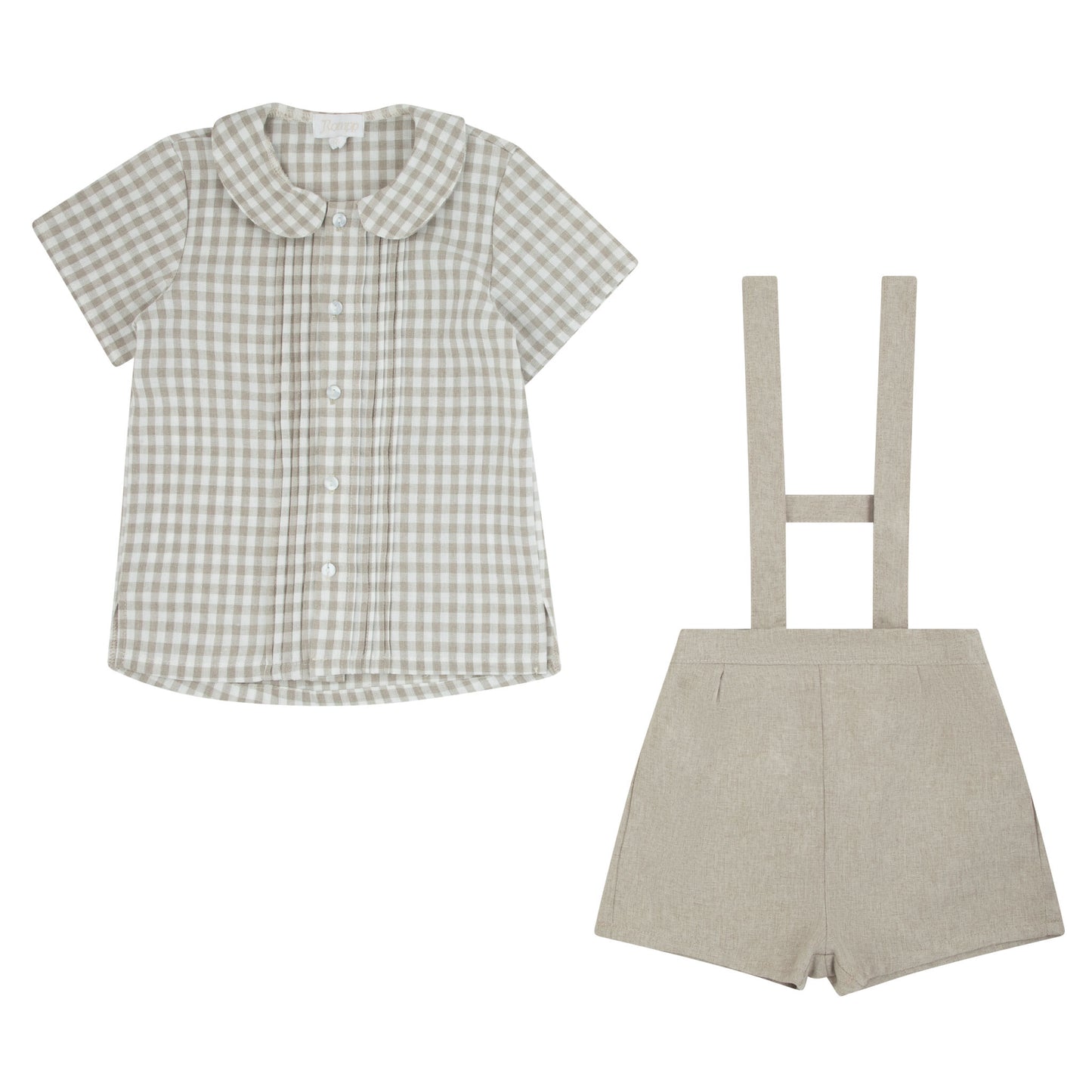 Rompp Gingham Toddler 2 Pc Set