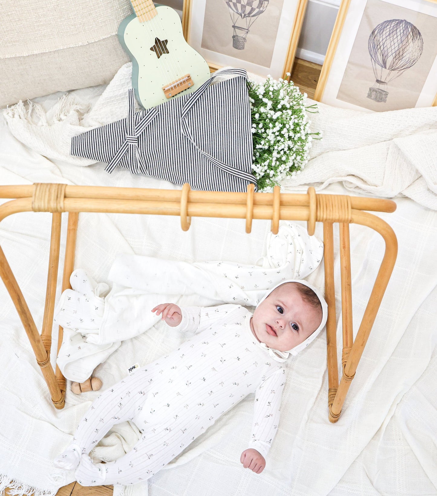Maniere Pointelle Leaves 3pc Set