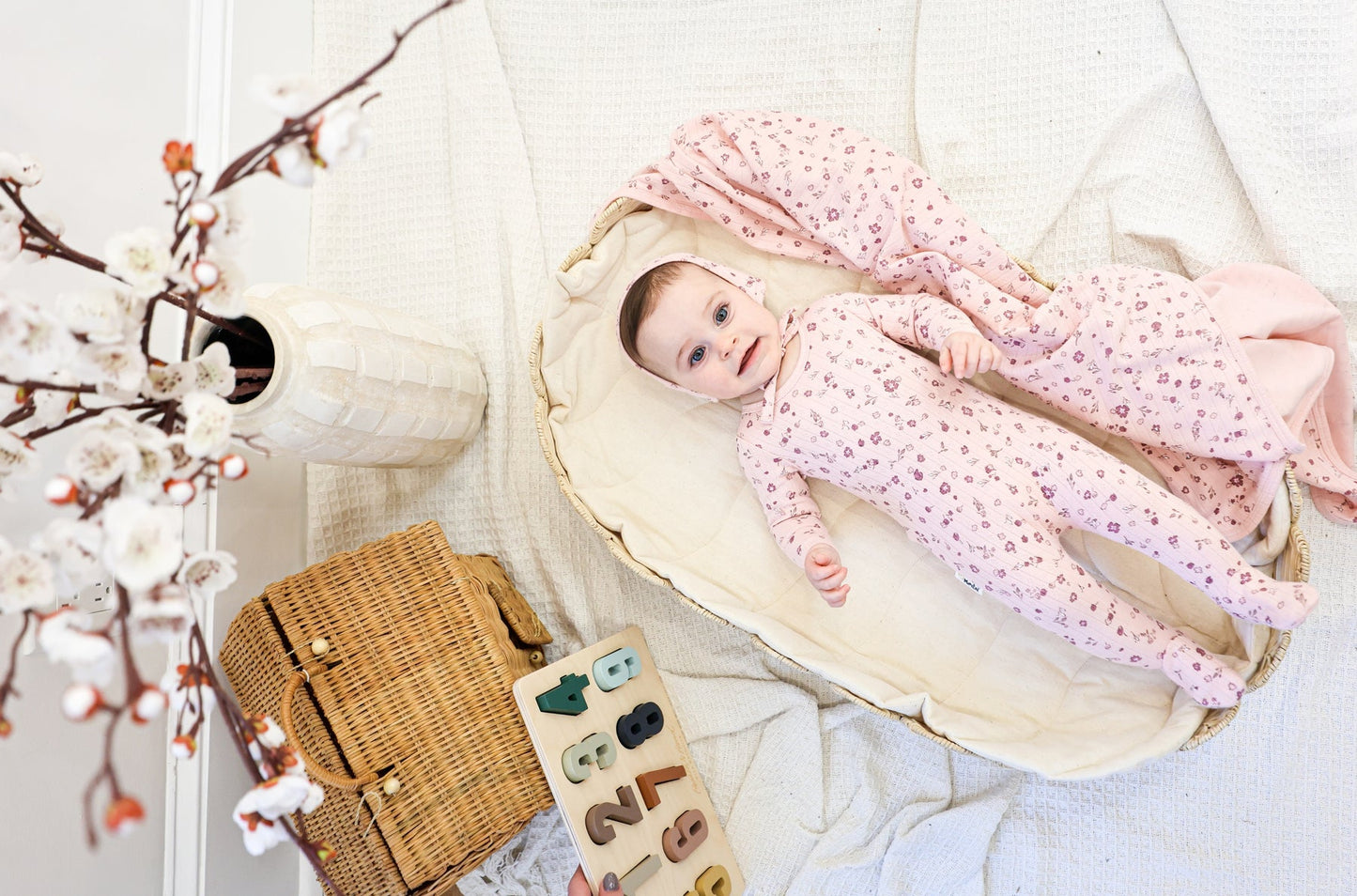 Maniere Pointelle Petals 3pc Set