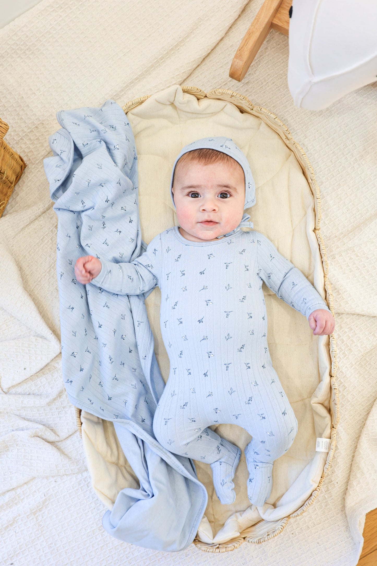 Maniere Pointelle Leaves 3pc Set
