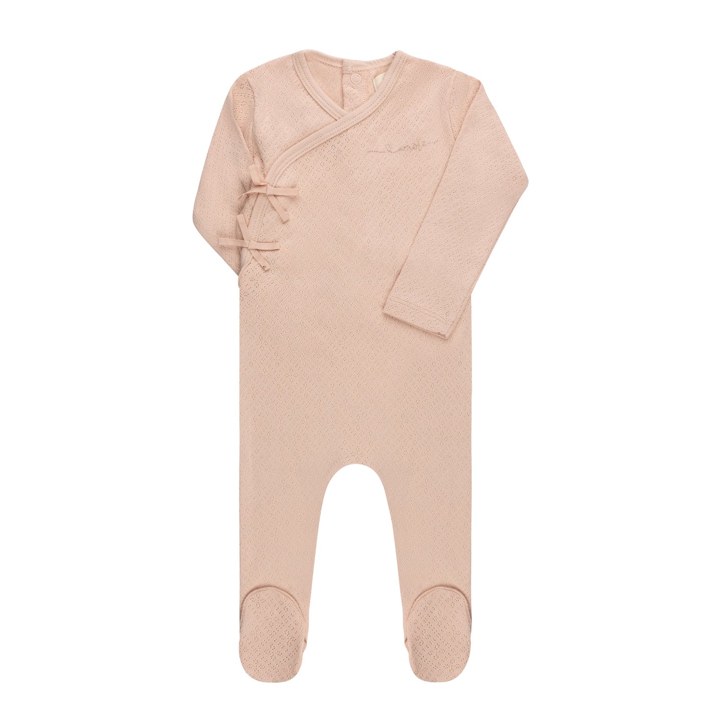 Ely's & Co Organic Amore Pointelle Footie (girl)
