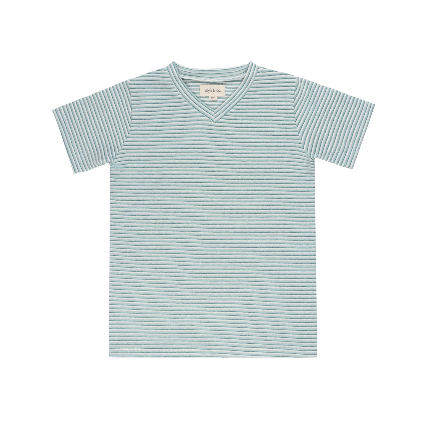 Ely's & Co Metallic Stripe Boys Tee