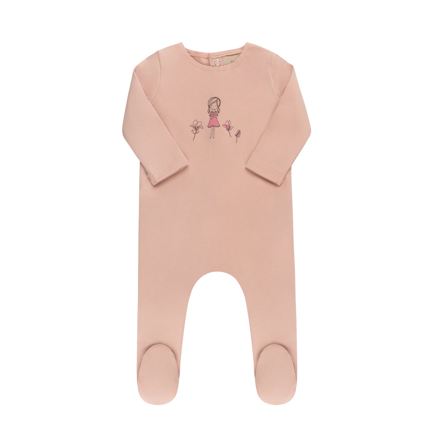 Tricot Doll Graphic Footie