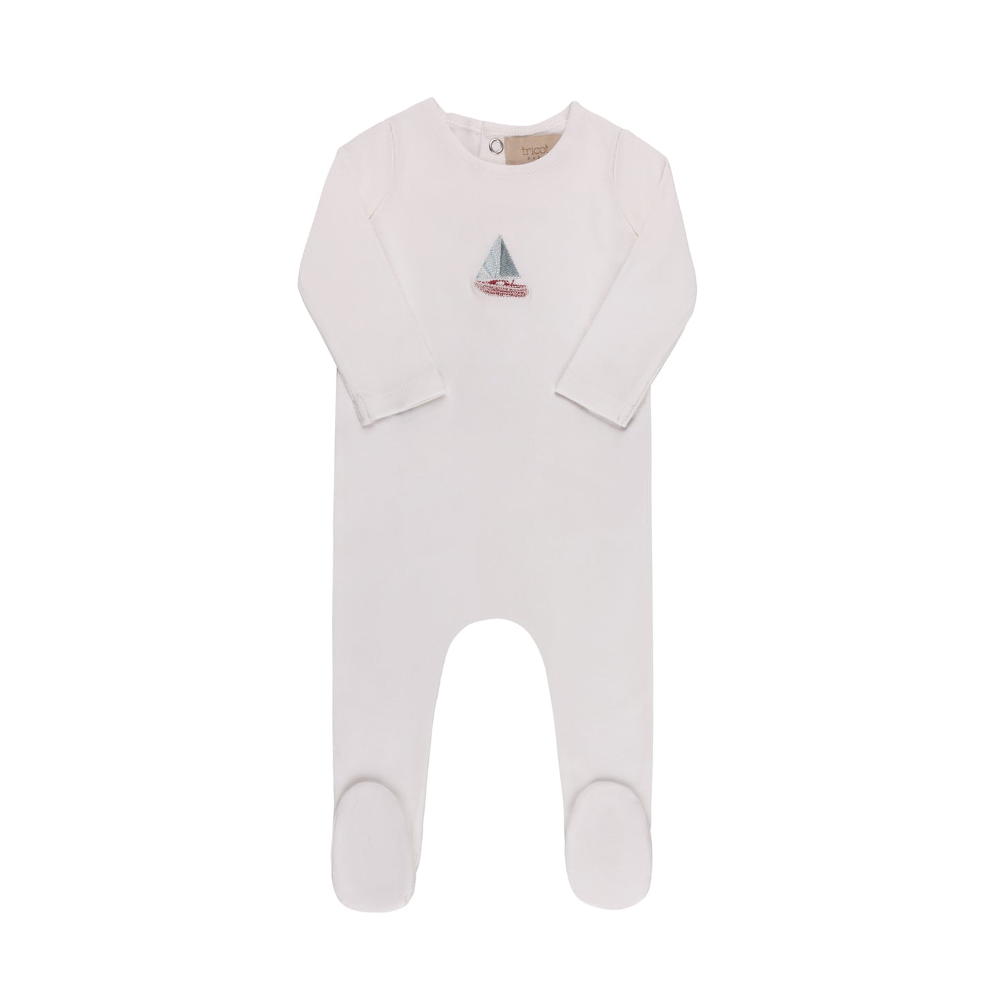 Tricot Printed Boat Footie