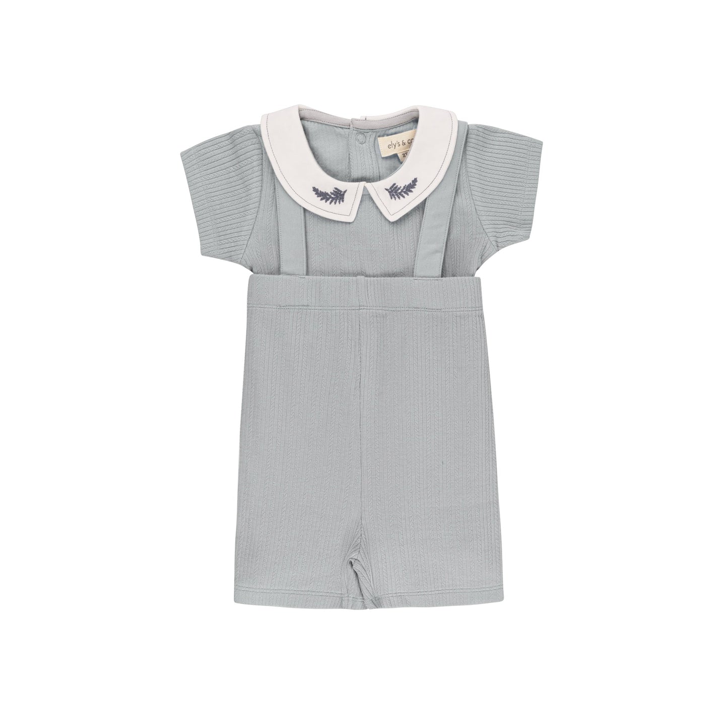 Ely's & Co Organic Embroidered Collar Set
