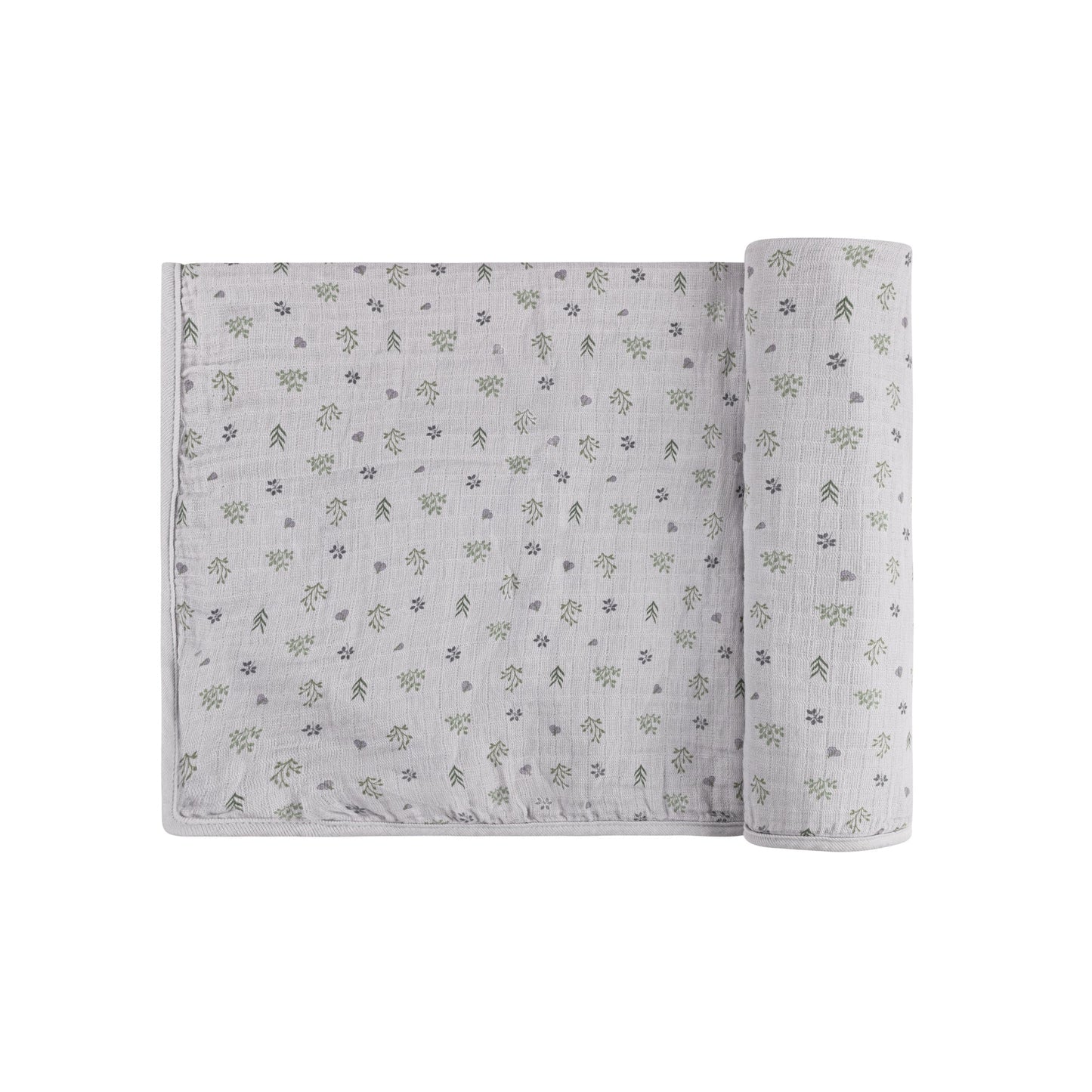 Ely's & Co Garden Floral Print Muslin Swaddle