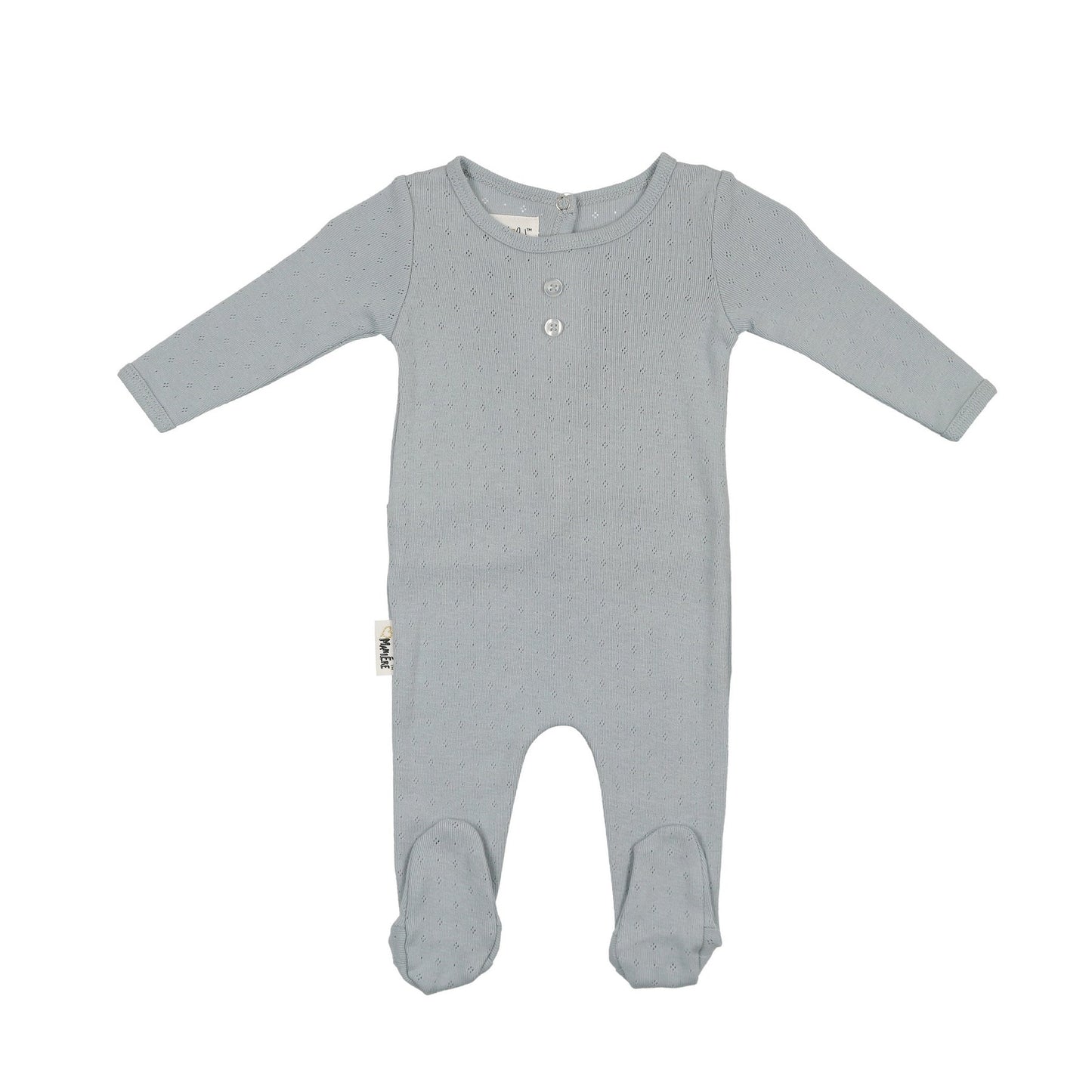 Maniere Simple Pointelle Footie