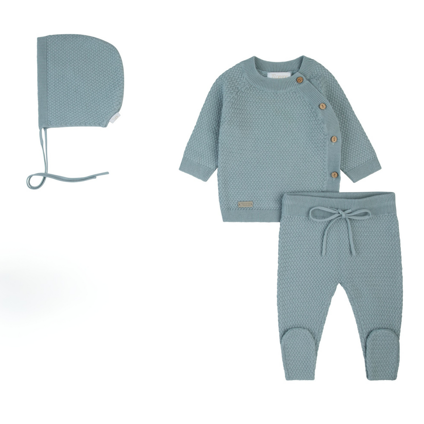 Rompp Woven Wrap Knit 2pc