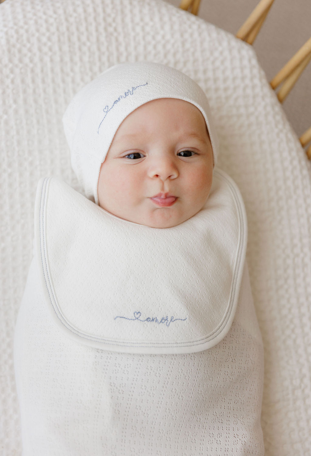 Ely's & Co Organic Amore Pointelle Footie