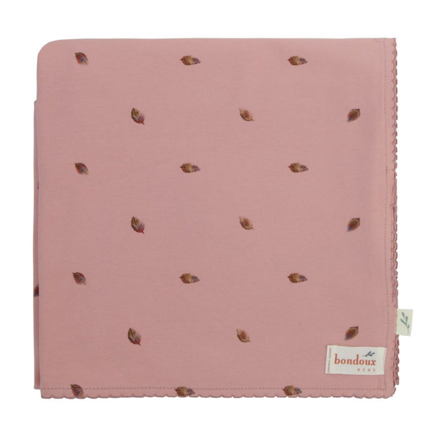 Bondoux Leaf Print Footie (girl)