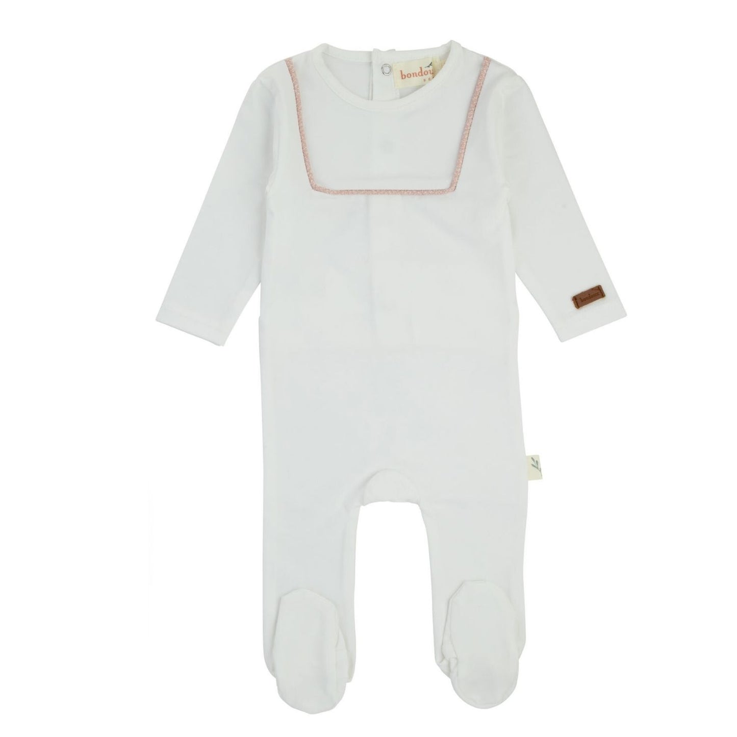 Bondoux Piping Footie (girl)