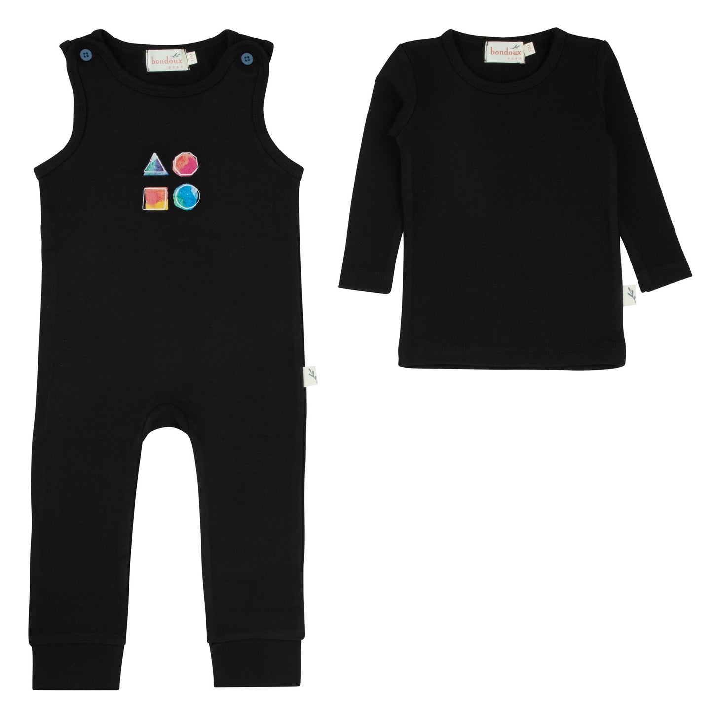 Bondoux Shapes Romper w/ Shell