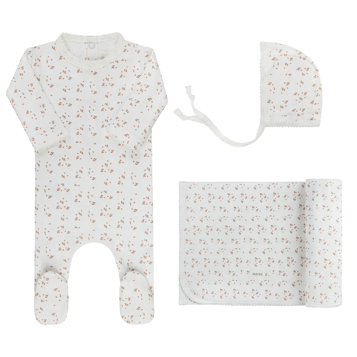 Aurora Floral Leaf 3 Pc Gift Set (g)
