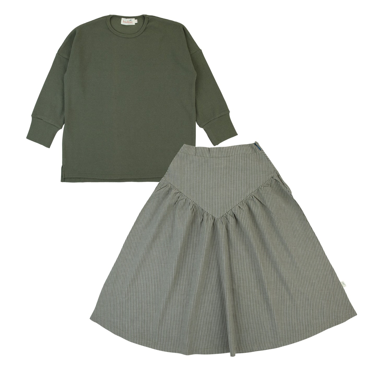 Bondoux Pin-Striped Preteen 2pcS SET