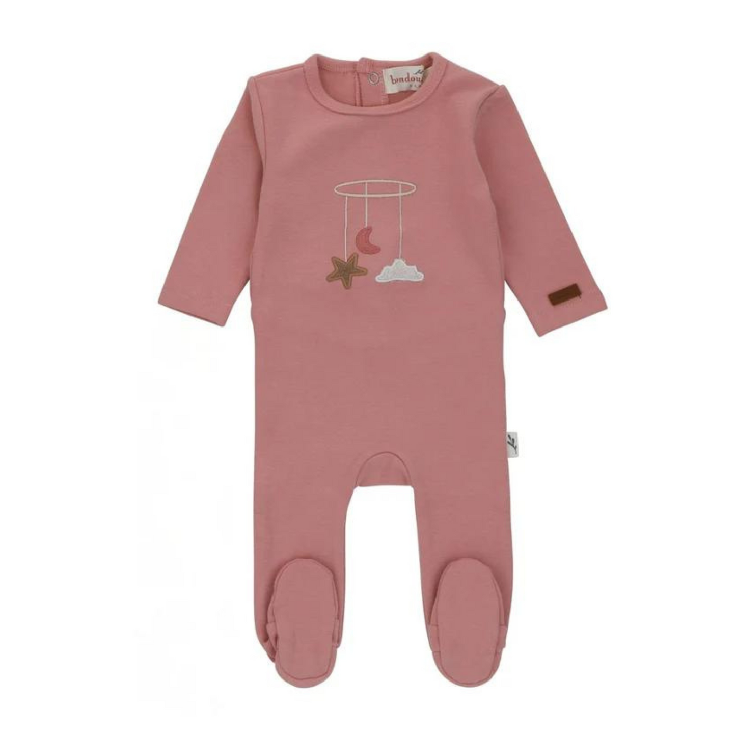 Bondoux Mobile Thick Cotton Footie Girl