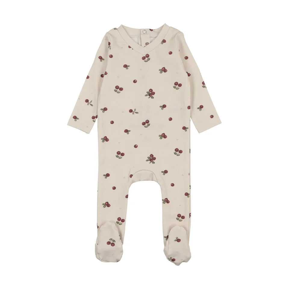 Bonjoy Berry Footie & Hat (girl)