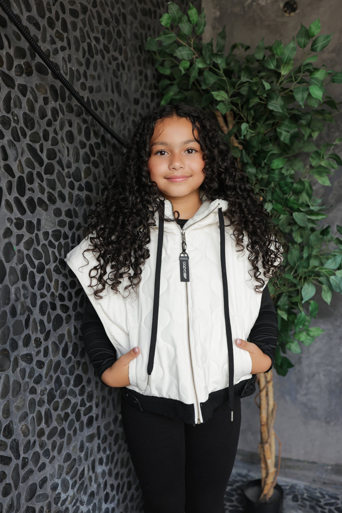 Cozy Coop Quilted Bomber Vest
