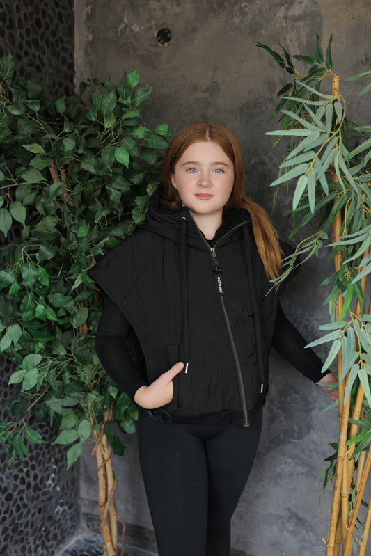 Cozy Coop Teen Snap Pocket Down Bomber