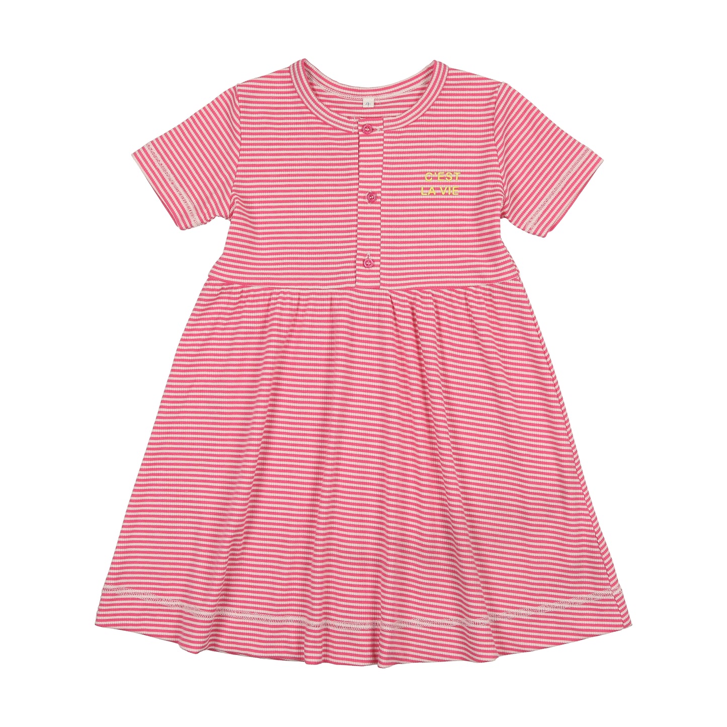 Bonjoy C'est La Vie Short Sleeve Dress