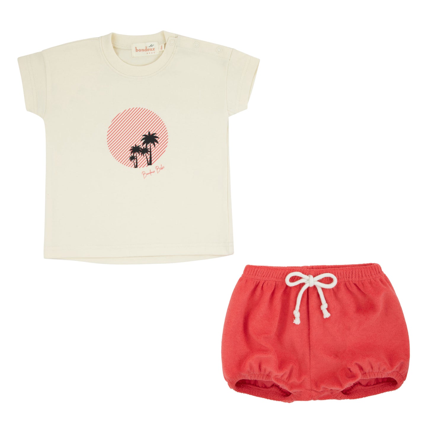 Bondoux Palm Tree Short Set