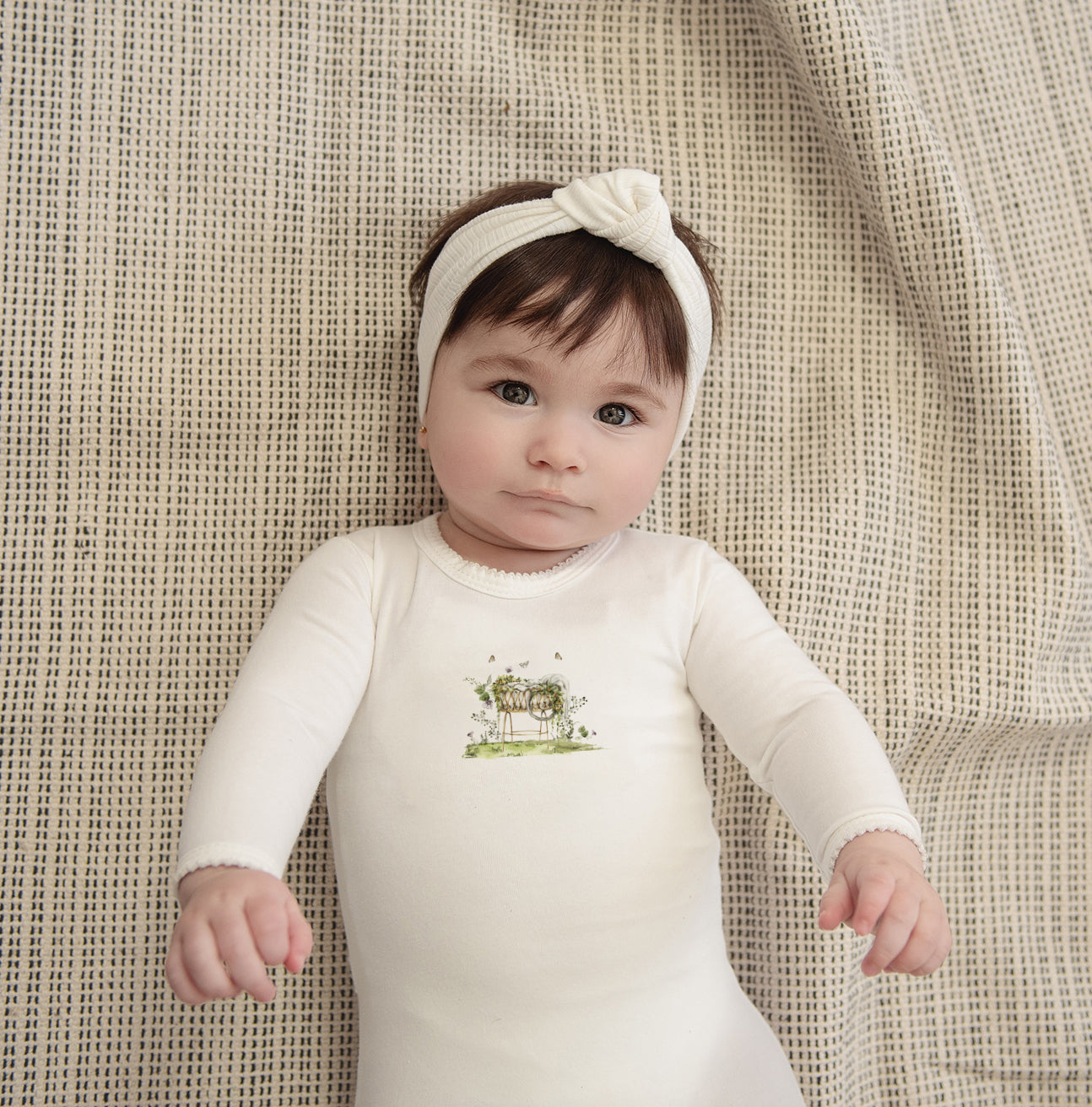 Ely's & Co Watercolor Cradle 3pc Set (girl)