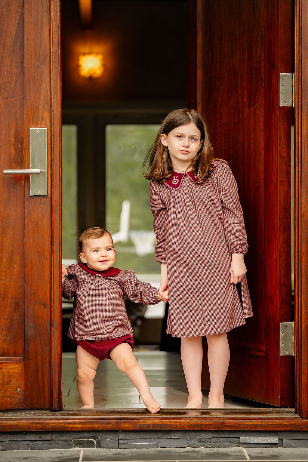 Jolie Gingham Dress