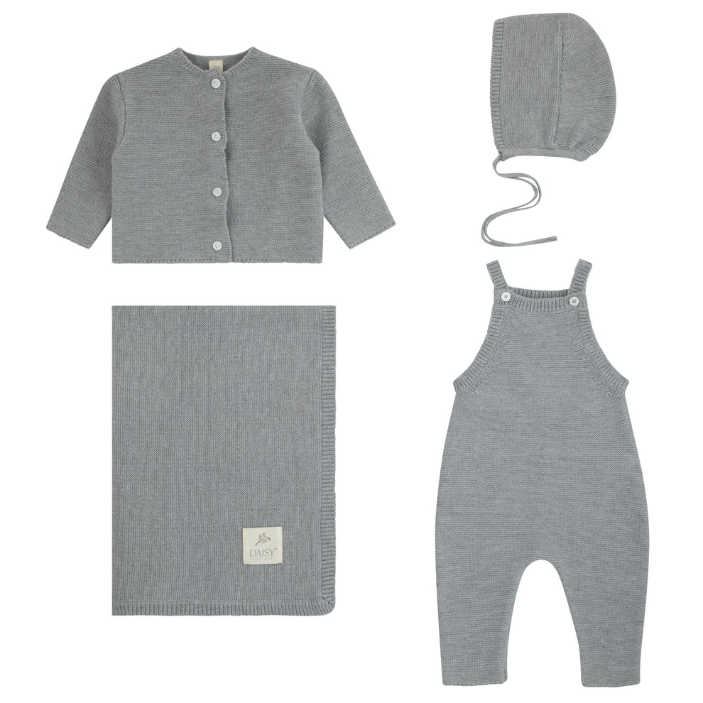 Daisy Overalls Knit Full Set