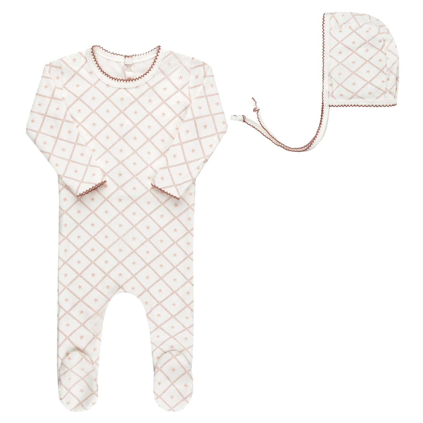 Aurora Diamond Print 2pc Set (girl)