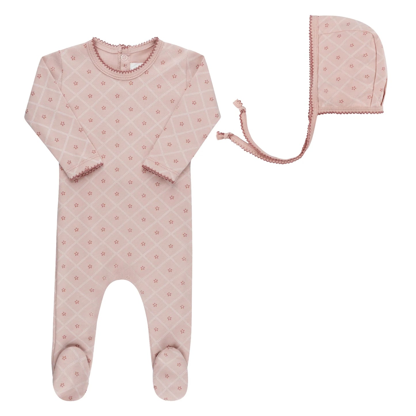 Aurora Diamond Print 2pc Set (girl)