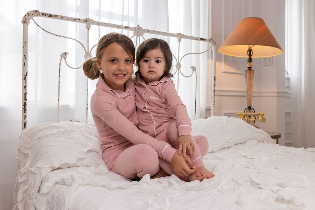 Pouf Ribbed Grandpa PJ's (girl)