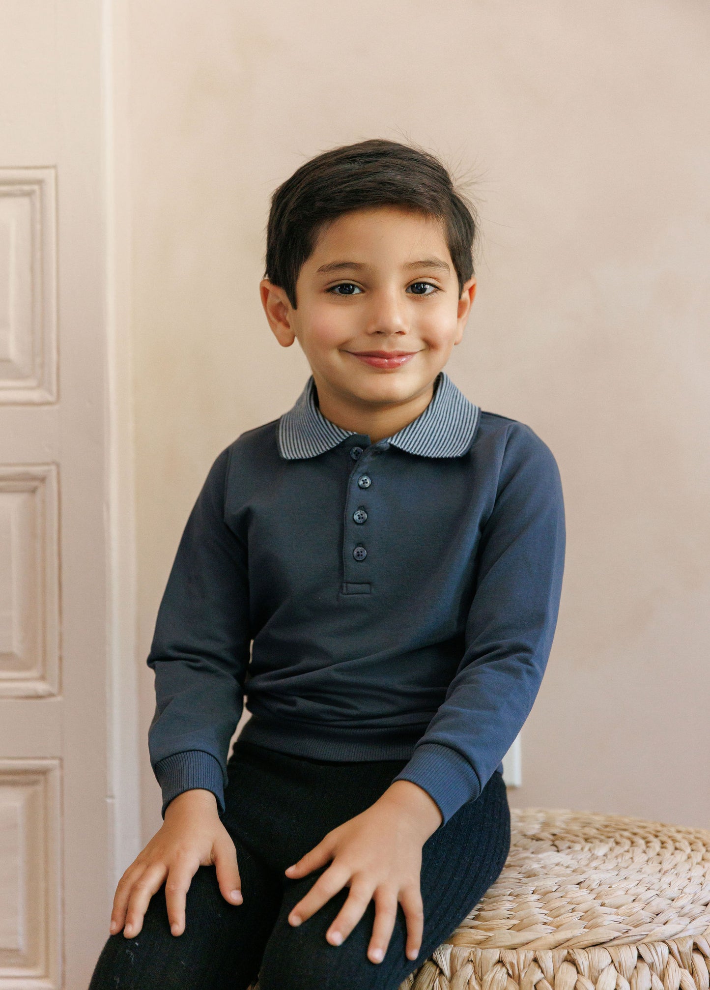 Ely's & Co Autumn Kids Polo Sweatshirt