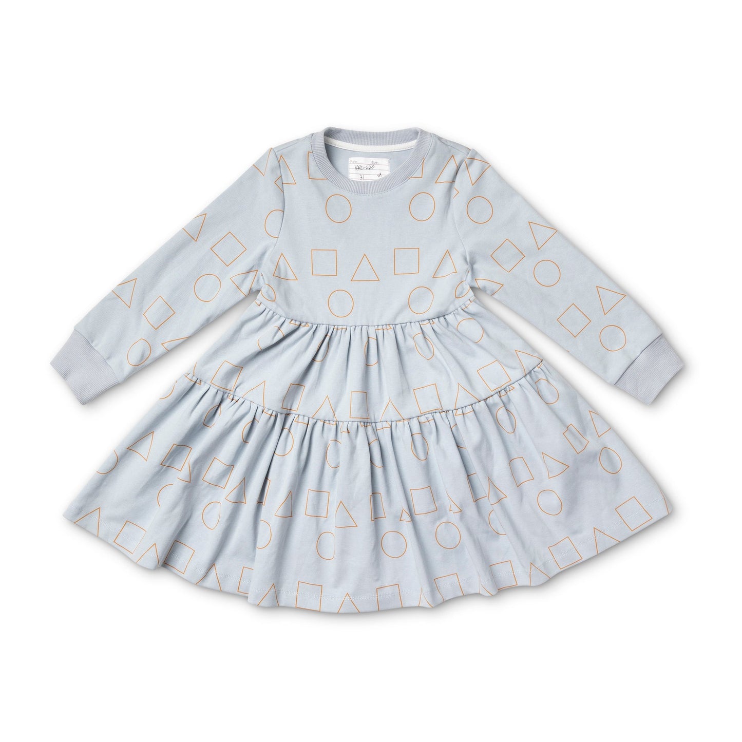 Pin Cord Shapes Tiered Dress