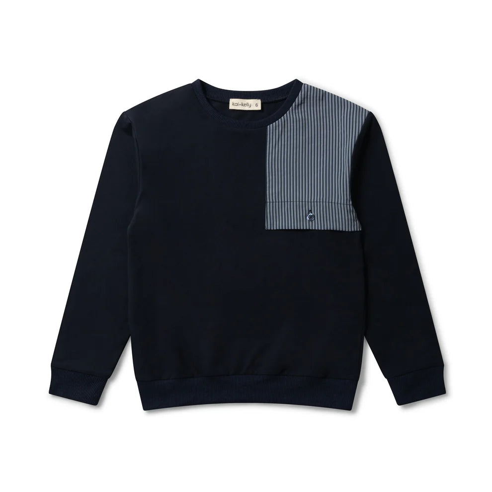 Kai & Kelly Linear Sweatshirt