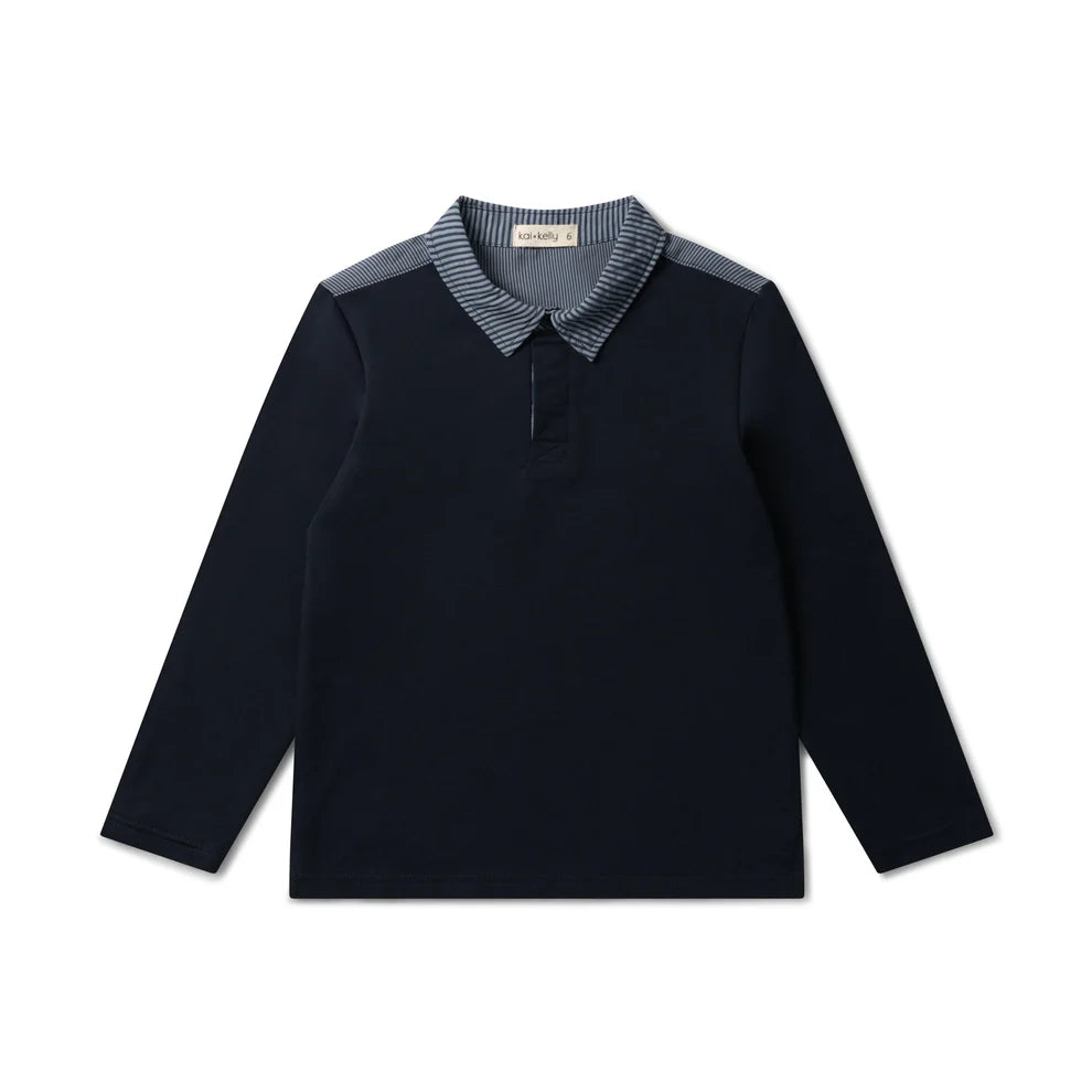 Kai & Kelly Linear Poloshirt