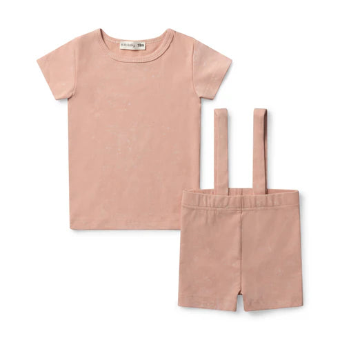 Kai & Kelly Tie Dye Short Suspender Set