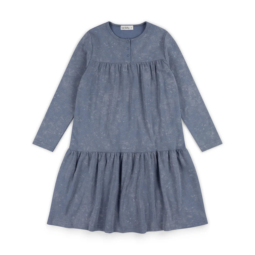 Kai & Kelly Tie Dye Layered Dress