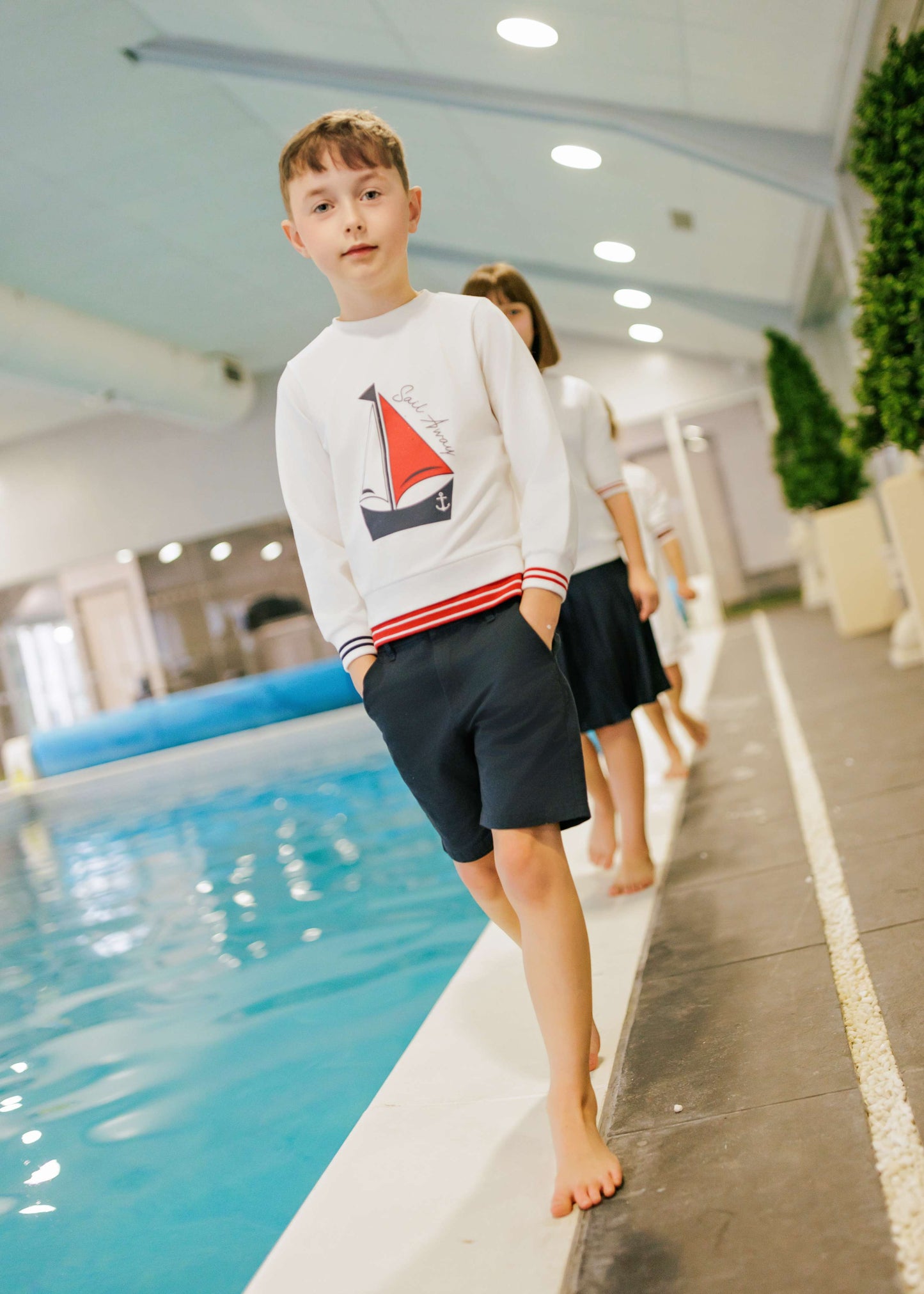 Kai & Kelly Nautical Boat Sweatshirt