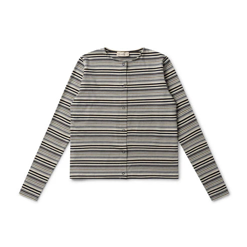 Kai & Kelly Striped Jersey Cardigan