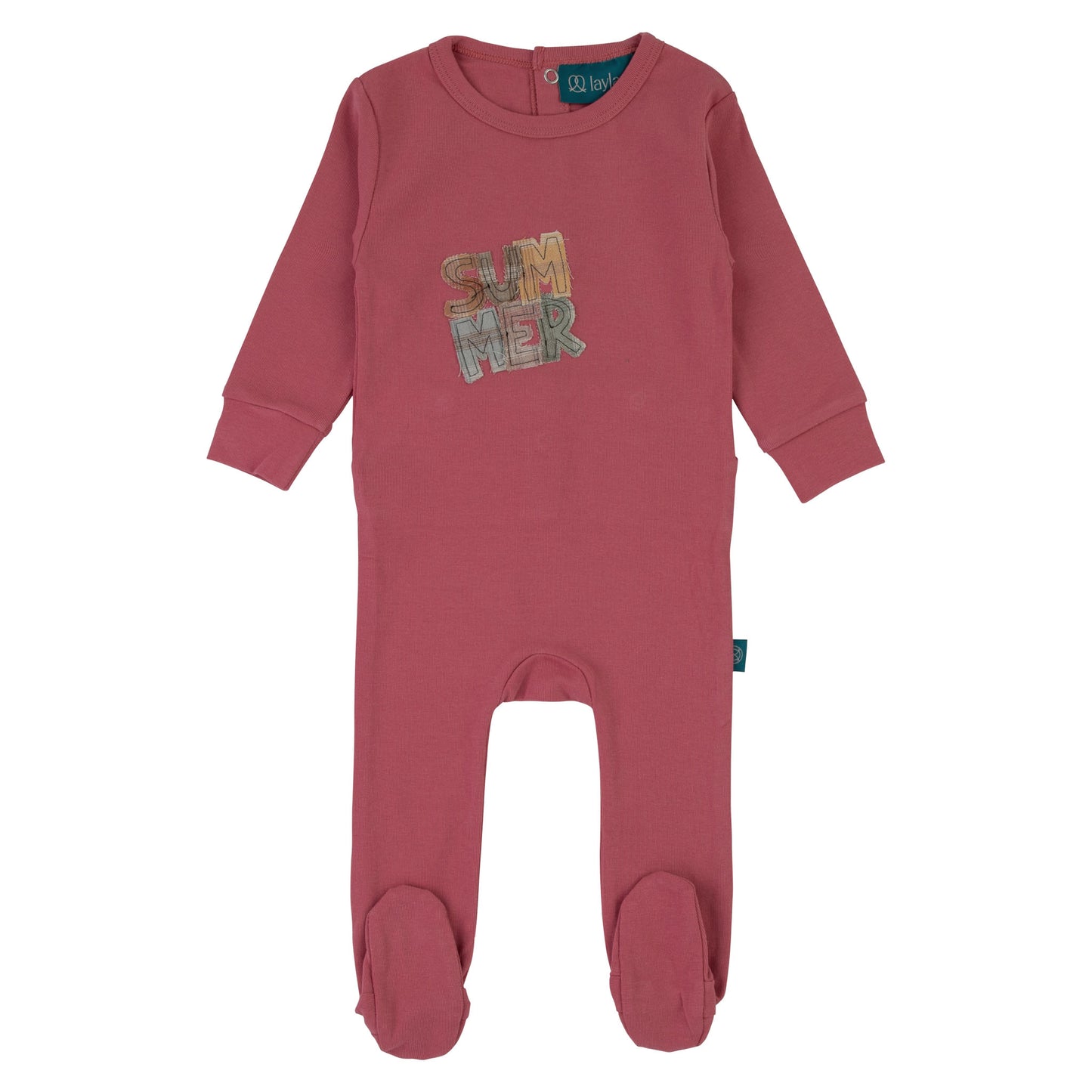 LayLay Plaid Summer Footie (girl)