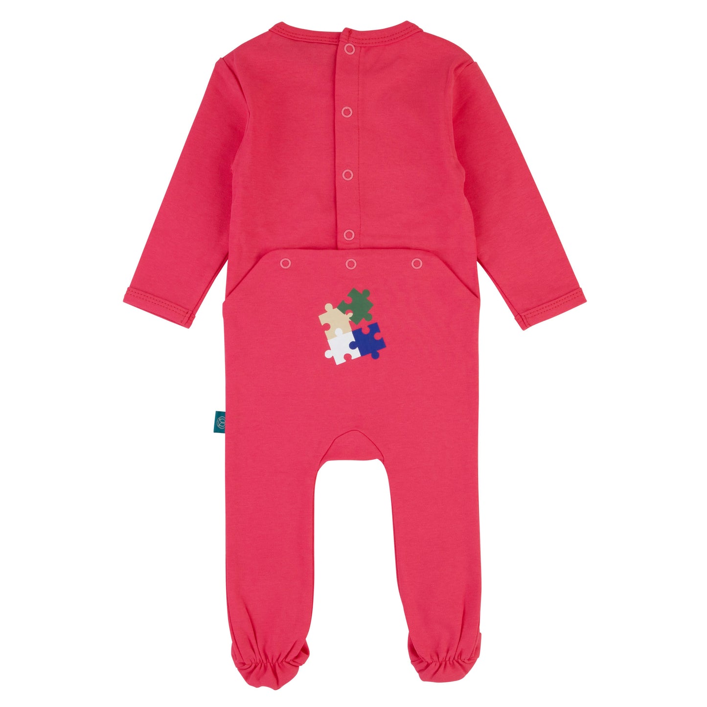 LayLay Puzzle Piece Footie (girl)