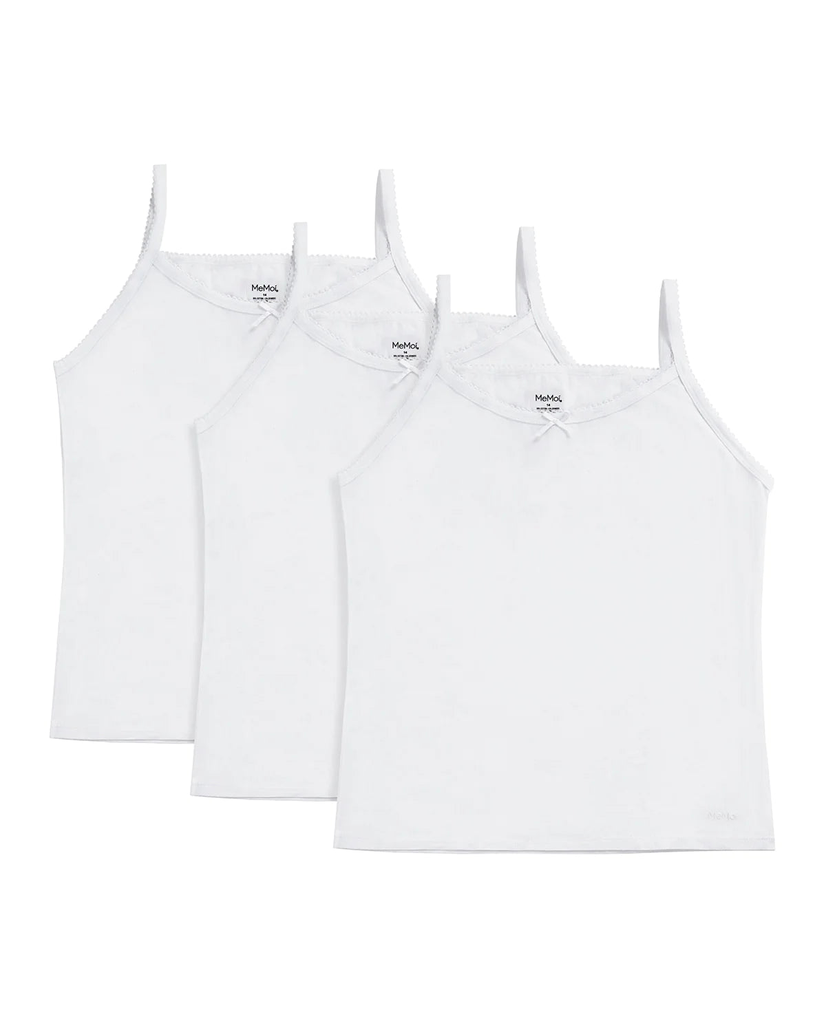 MeMoi Girl's Cami Undershirts