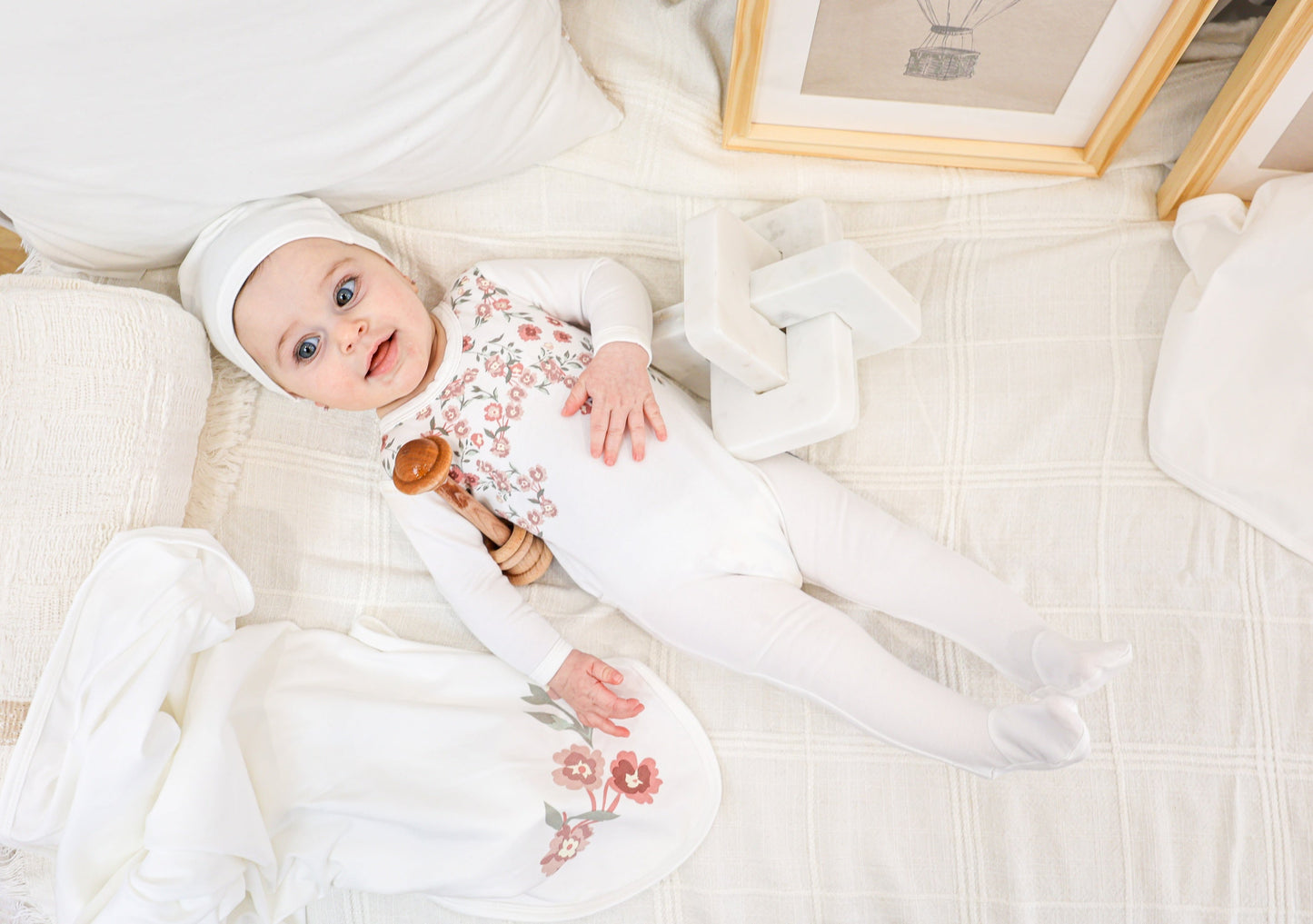 Maniere Assymetrical Floral 3pc Set