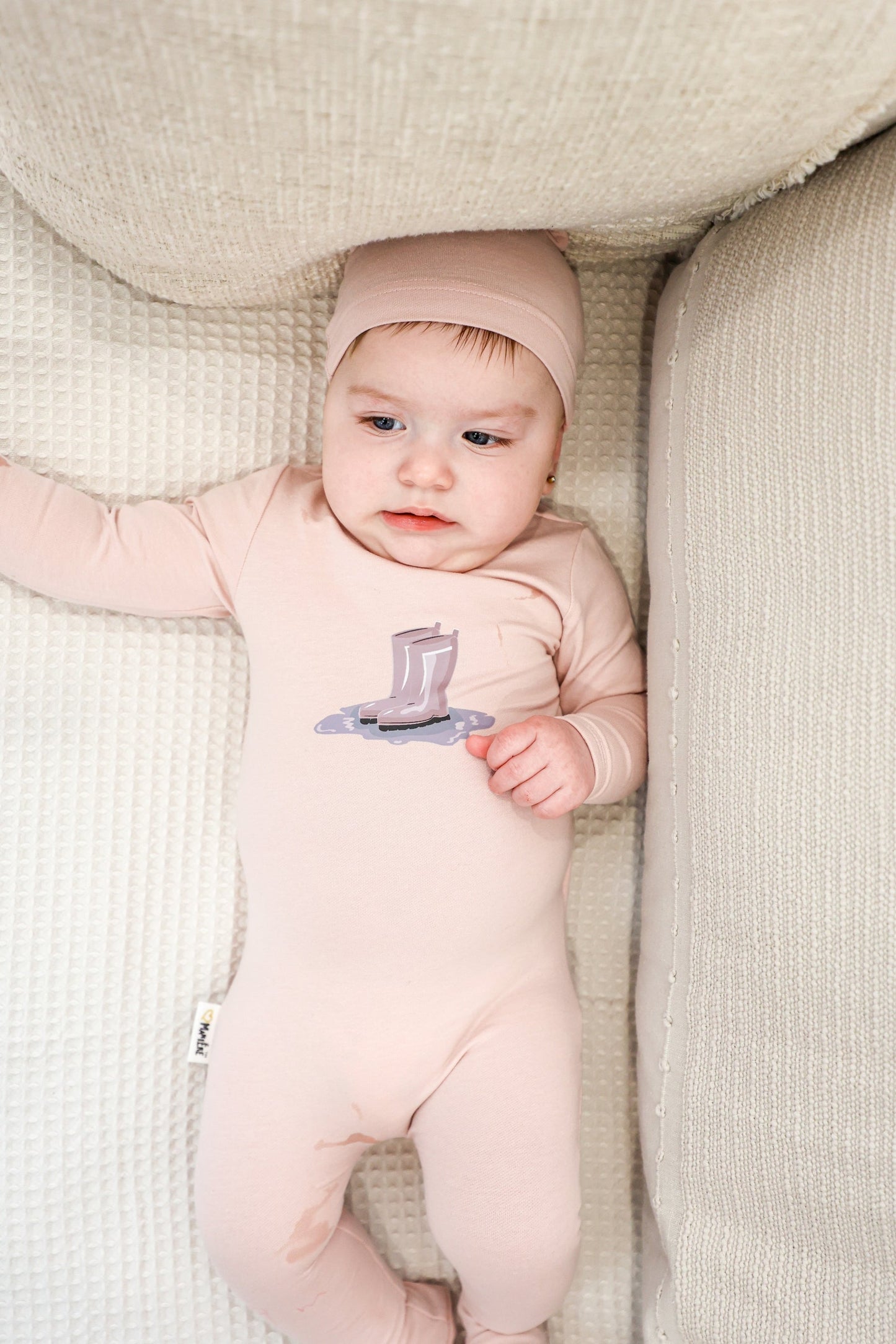 Maniere Rain Boot Print 3pc Set (girl)