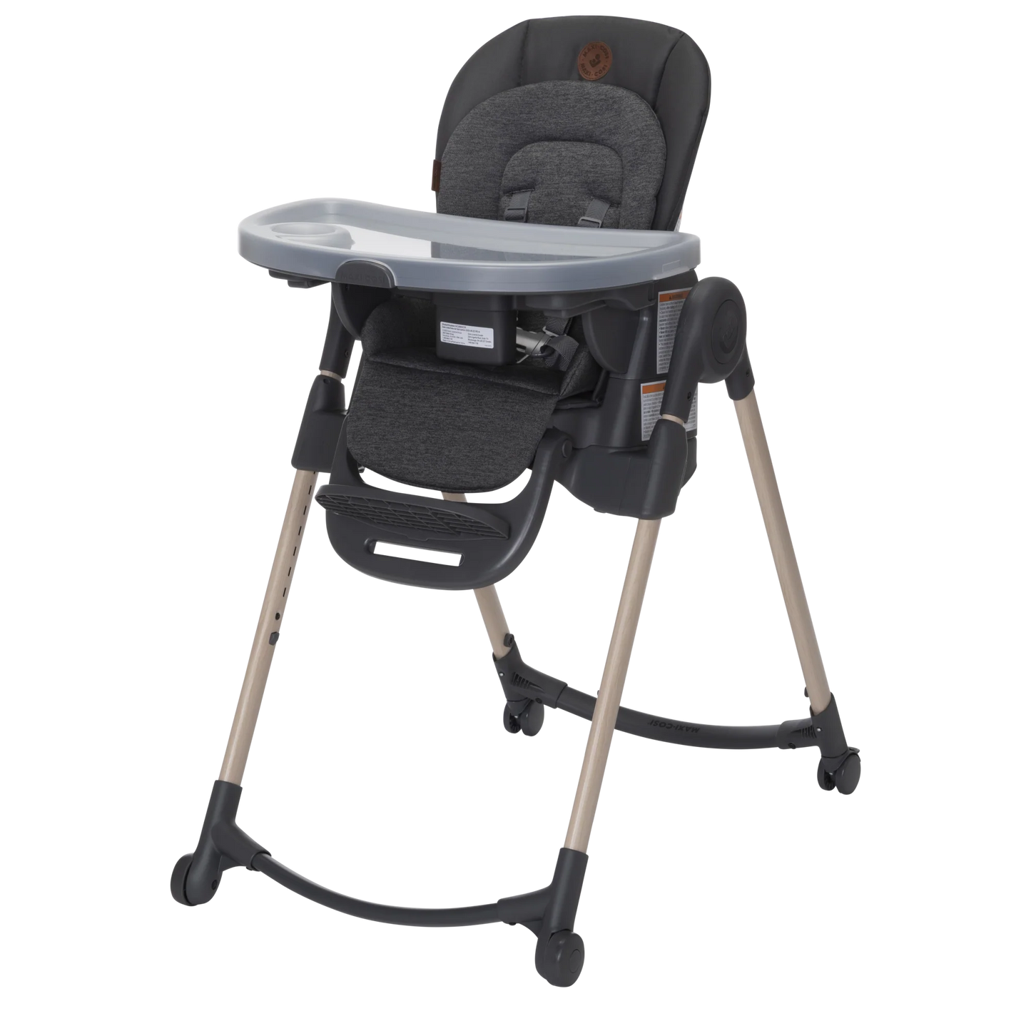 Maxi Cosi Minla 6-in-one Adjustable High Chair (Classic Graphite)