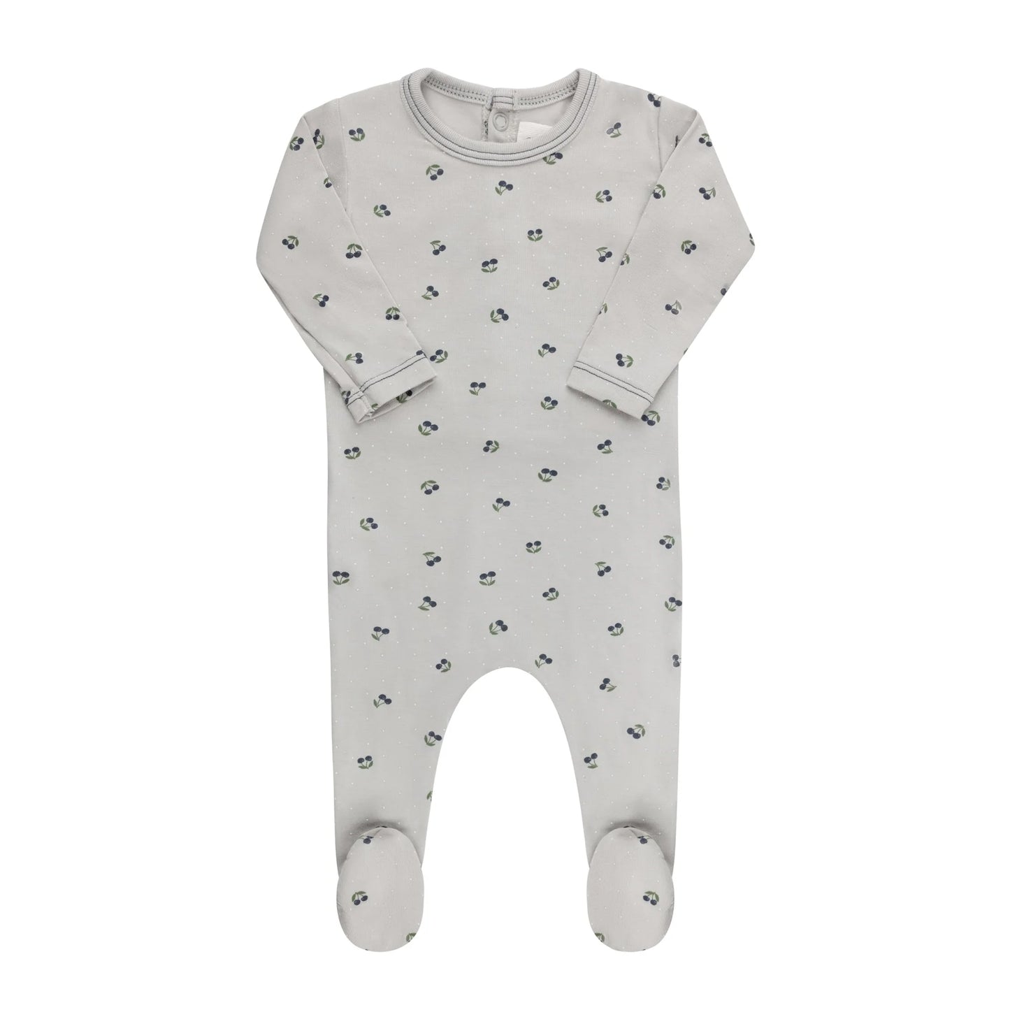 Aurora Modal Cherry Print Footie
