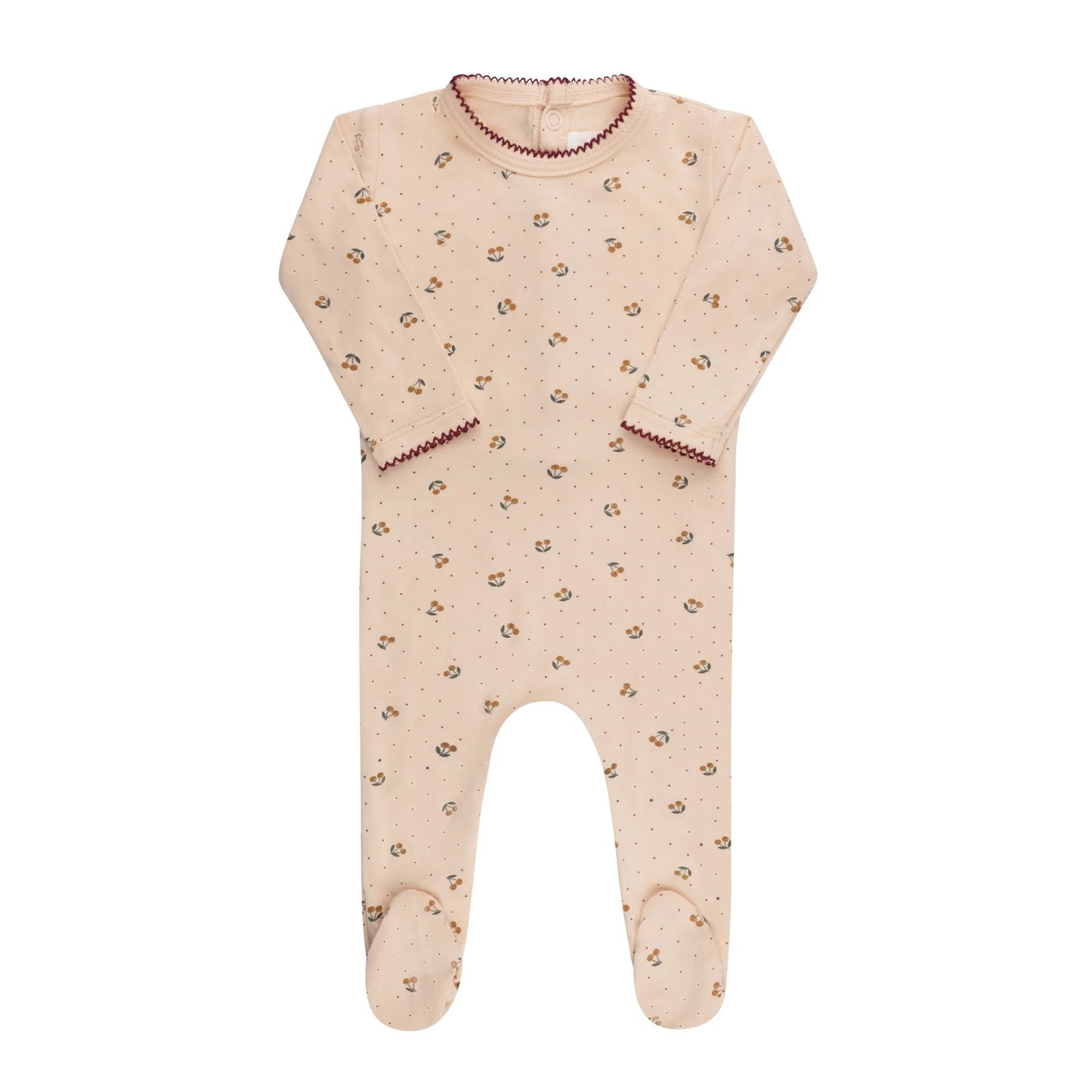 Aurora Modal Cherry Print Footie (girl)